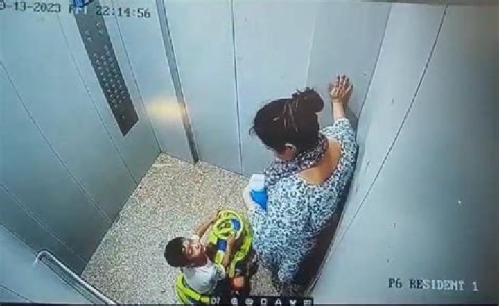 Shocking Mother And Son CCTV Footage Emerges On Reddit